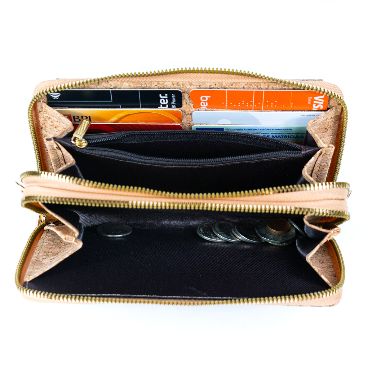 Kork-Handytasche quer für Damen BAG-2347