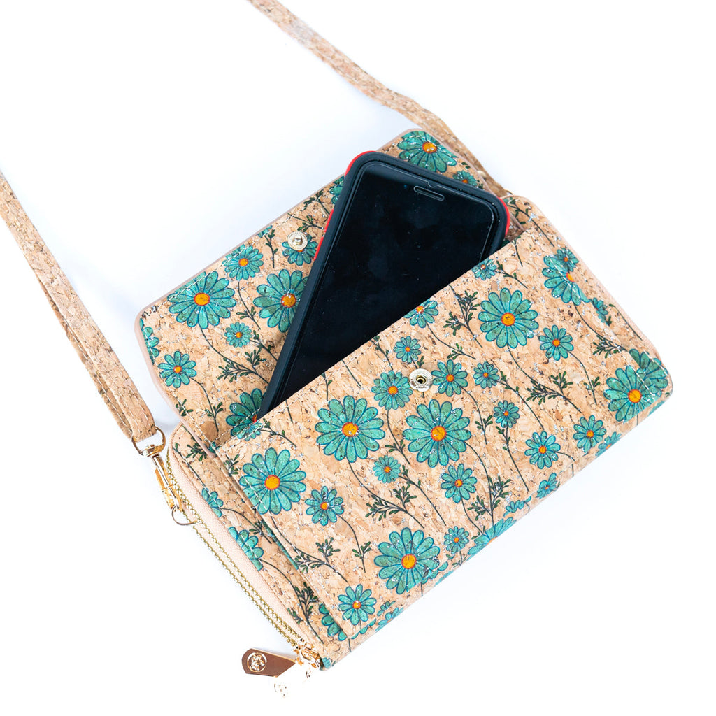 Kork-Handytasche quer für Damen BAG-2347
