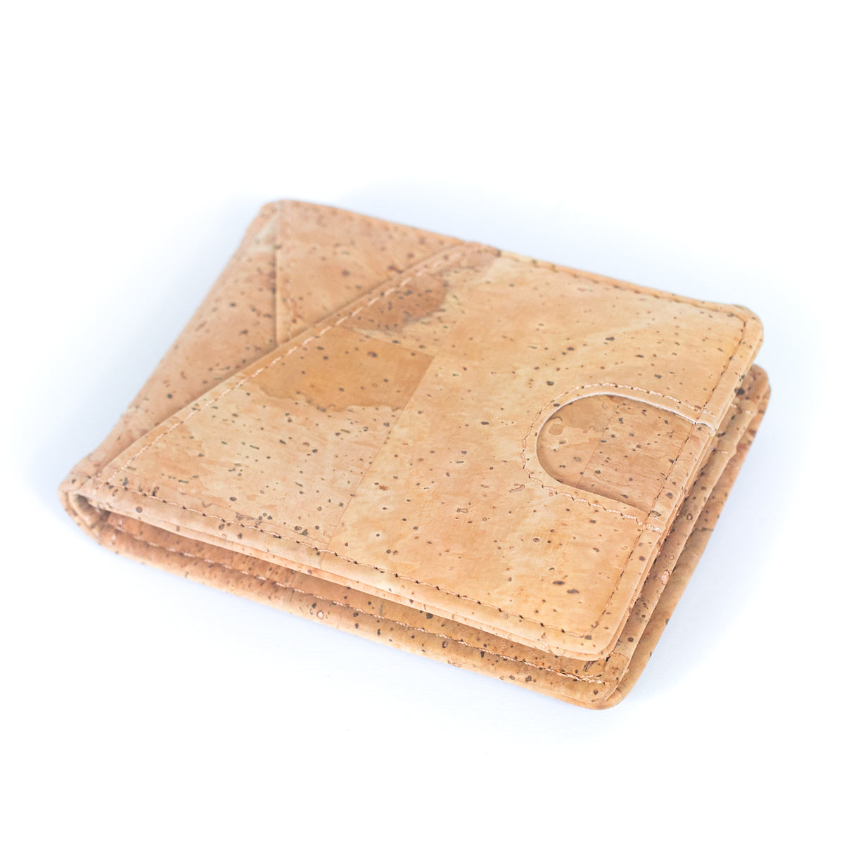 Cartera Minimalista de Corcho con Pinza para Billetes RFID Blocking Bifold BAG-2276