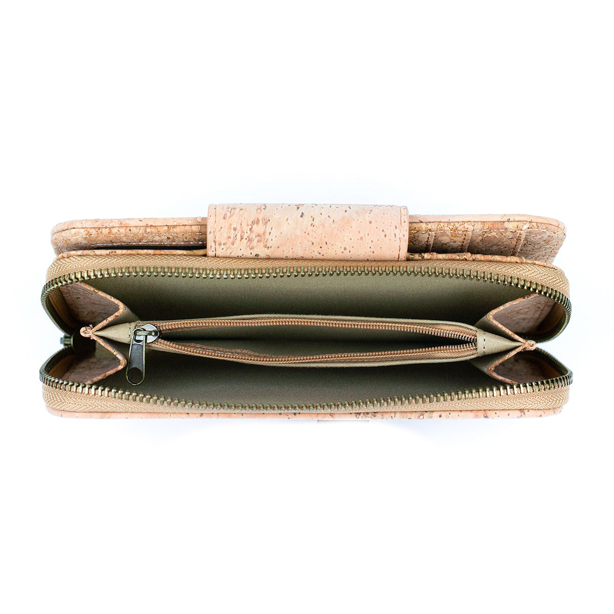 Cartera Larga para Mujer de Corcho Elegante y Funcional BAG-2306