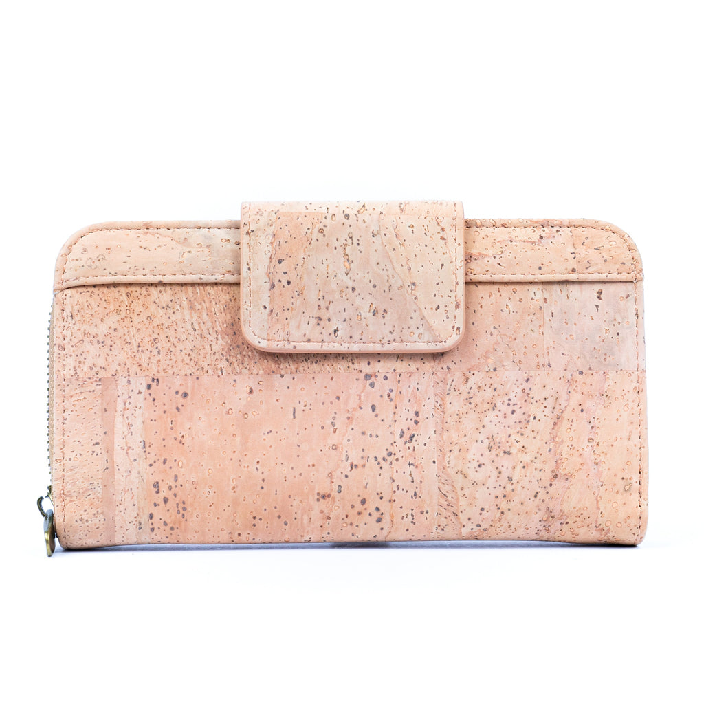 Cartera Larga para Mujer de Corcho Elegante y Funcional BAG-2306