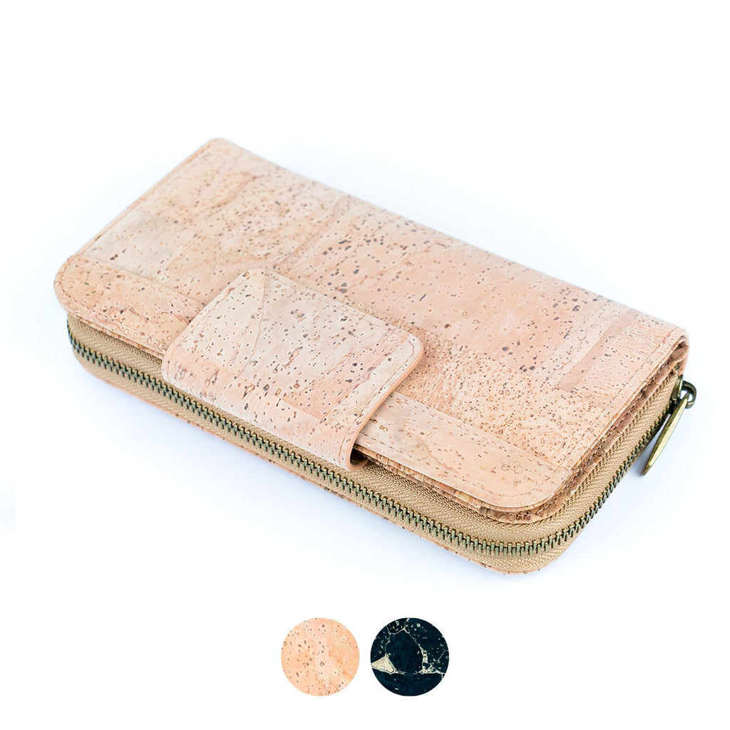 Cartera Larga para Mujer de Corcho Elegante y Funcional BAG-2306