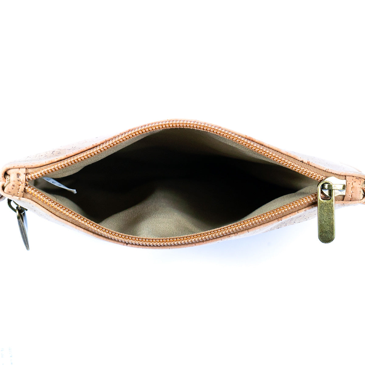 Cork Women's Double Zip Flower print Crossbody Bag BAG-2266