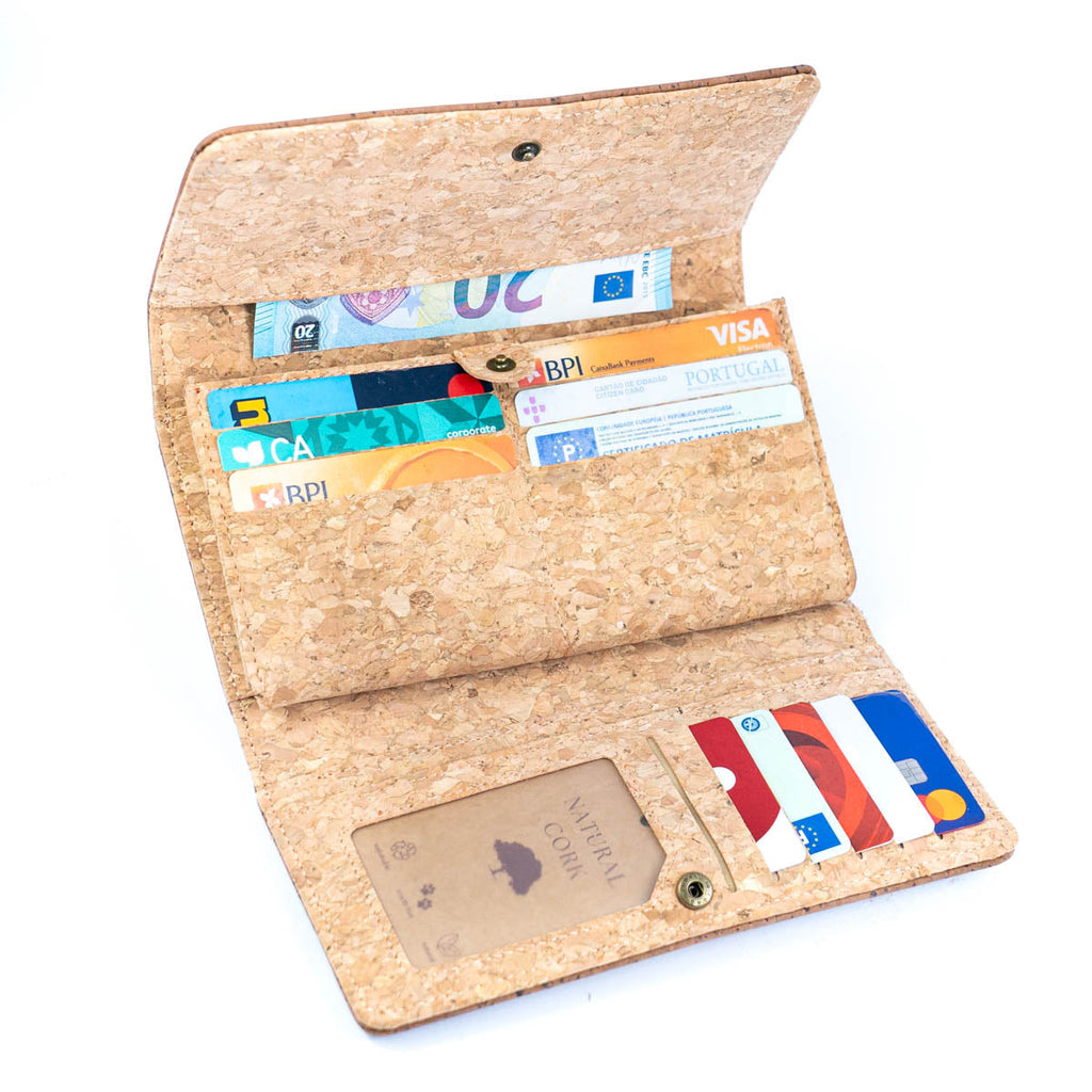 Damen-Portemonnaie aus Naturkork BAG-2351