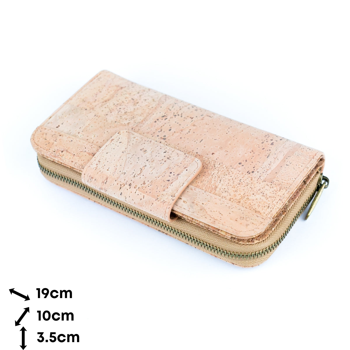 Cartera Larga para Mujer de Corcho Elegante y Funcional BAG-2306