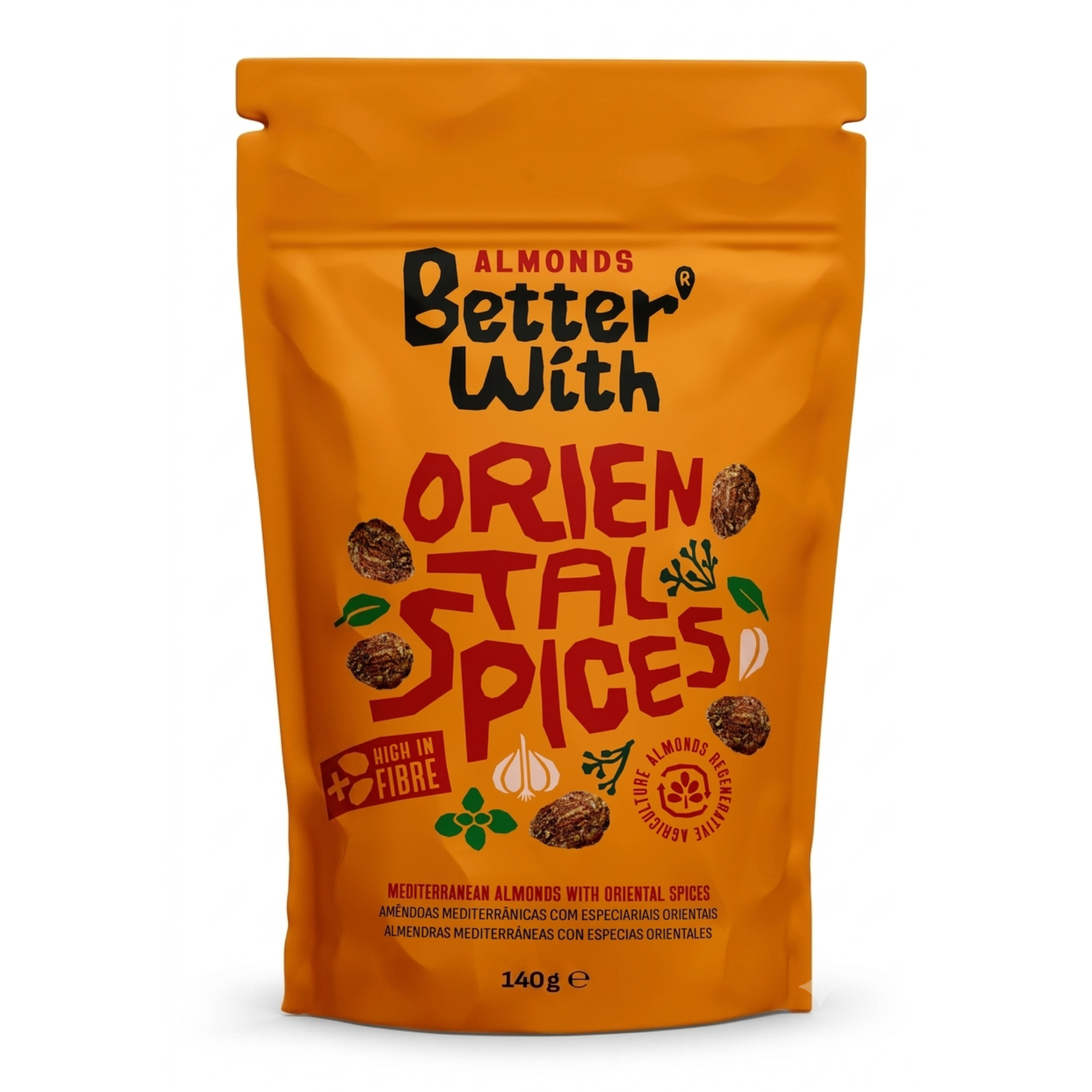 Amêndoas de Idanha com Especiarias Orientais - 140g