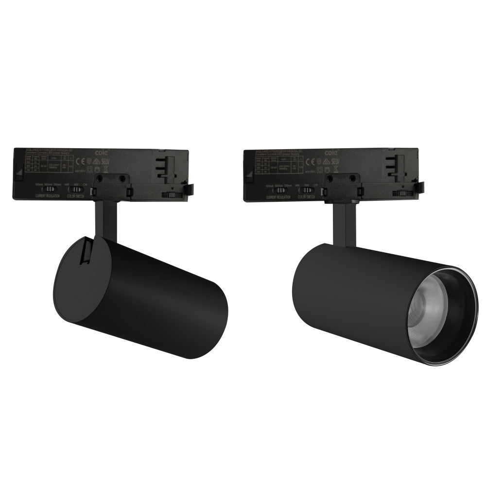 Refletor LED monofásico Power_Color Temperatura regulável 20_25_30W 6000_4000_3000K Preto [ATL080030-MB]