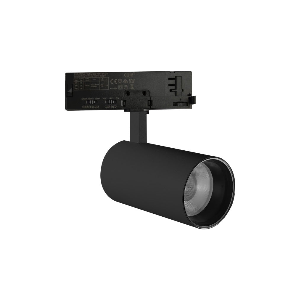Foco LED Trifásico Power_Color Temperatura Regulable 20_25_30W 6000_4000_3000K Negro [ATL080030-TB]