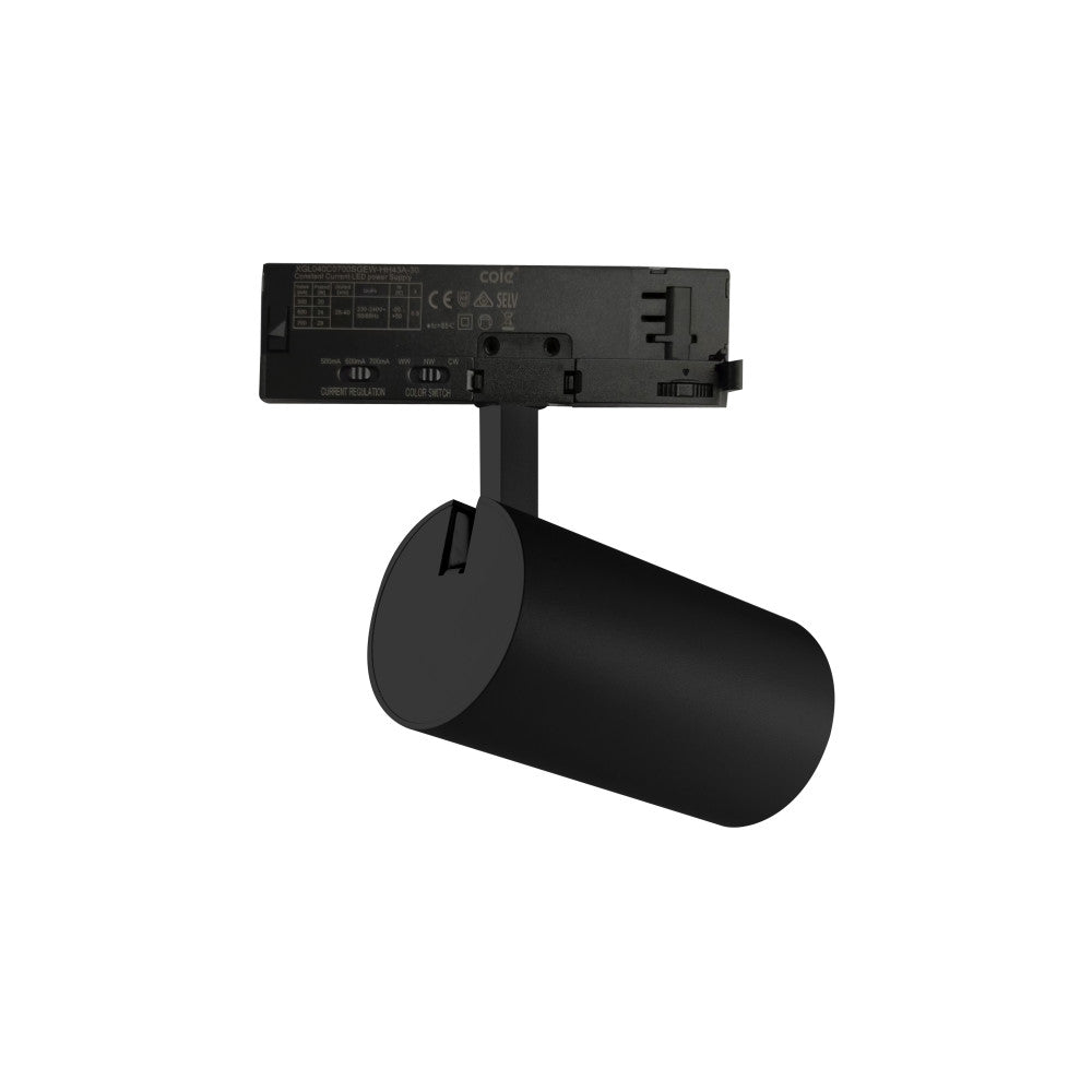 Foco LED Trifásico Power_Color Temperatura Regulable 20_25_30W 6000_4000_3000K Negro [ATL080030-TB]