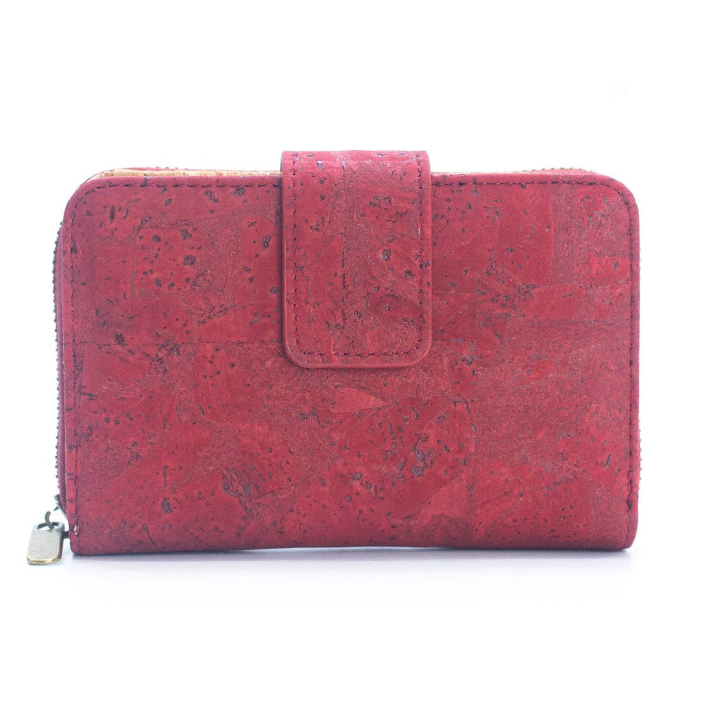 Cartera de mujer de corcho natural con protección antirrobo RFID BAG-2269