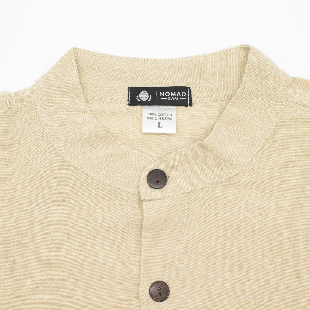 Camisa Nomad Sari Kathmandu - Cor Pedra - Tamanho Grande