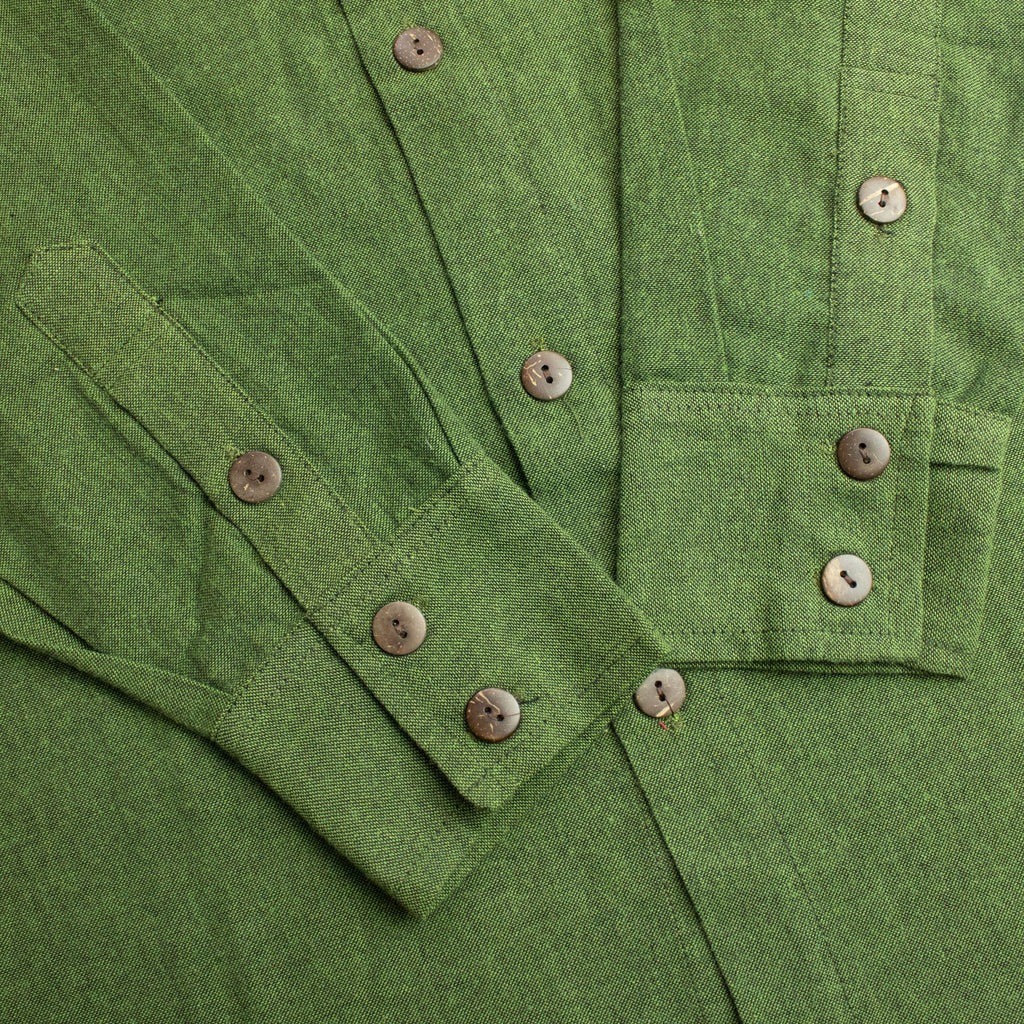Camisa Nomad Sari Kathmandu - Verde Floresta - Tamanho Grande