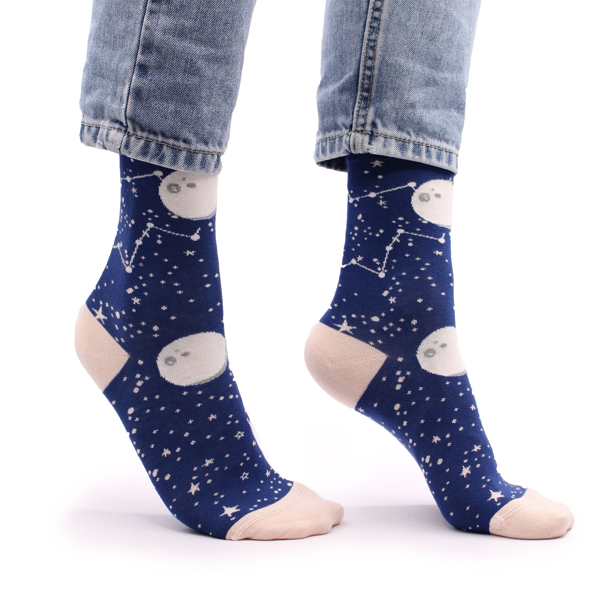Meias de bambu Hop Hare (P/M) - Moonwalk