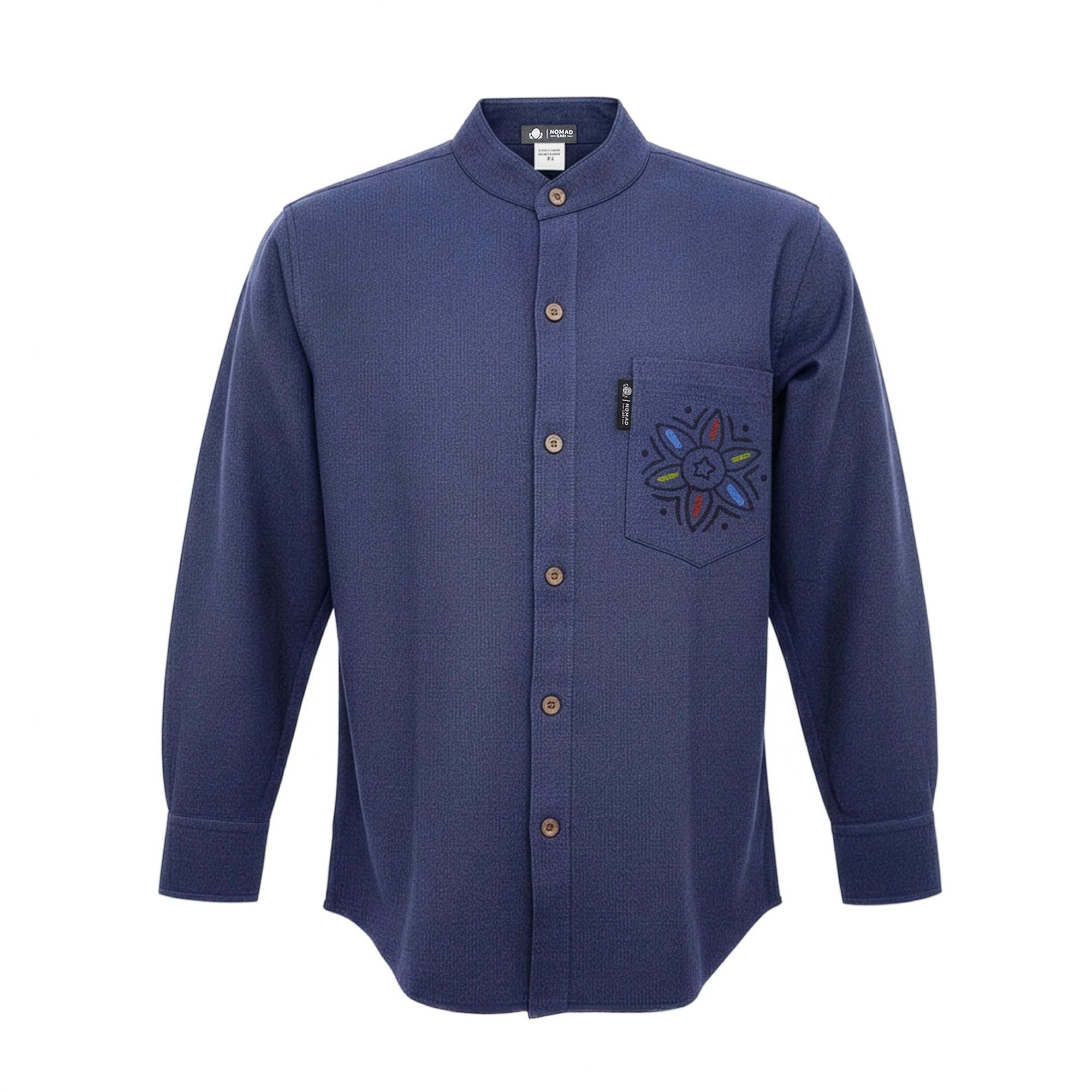 Camisola Nomad Sari Kathmandu - Índigo - Média