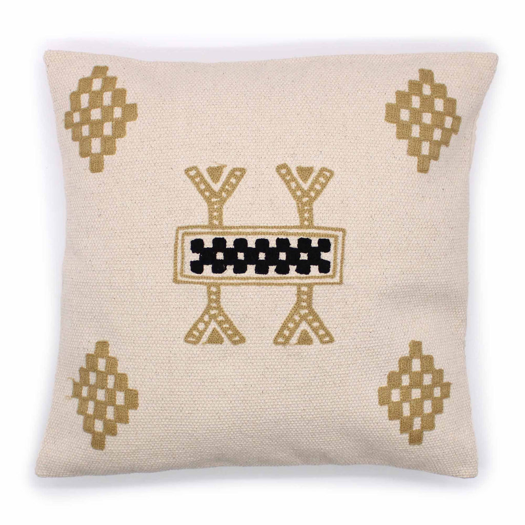 Capa de almofada clássica - Design berbere - 45x45cm