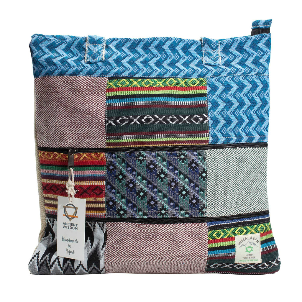 Bolso Tote Patchwork de Katmandú - Diseño Dhaka (37x38 cm)