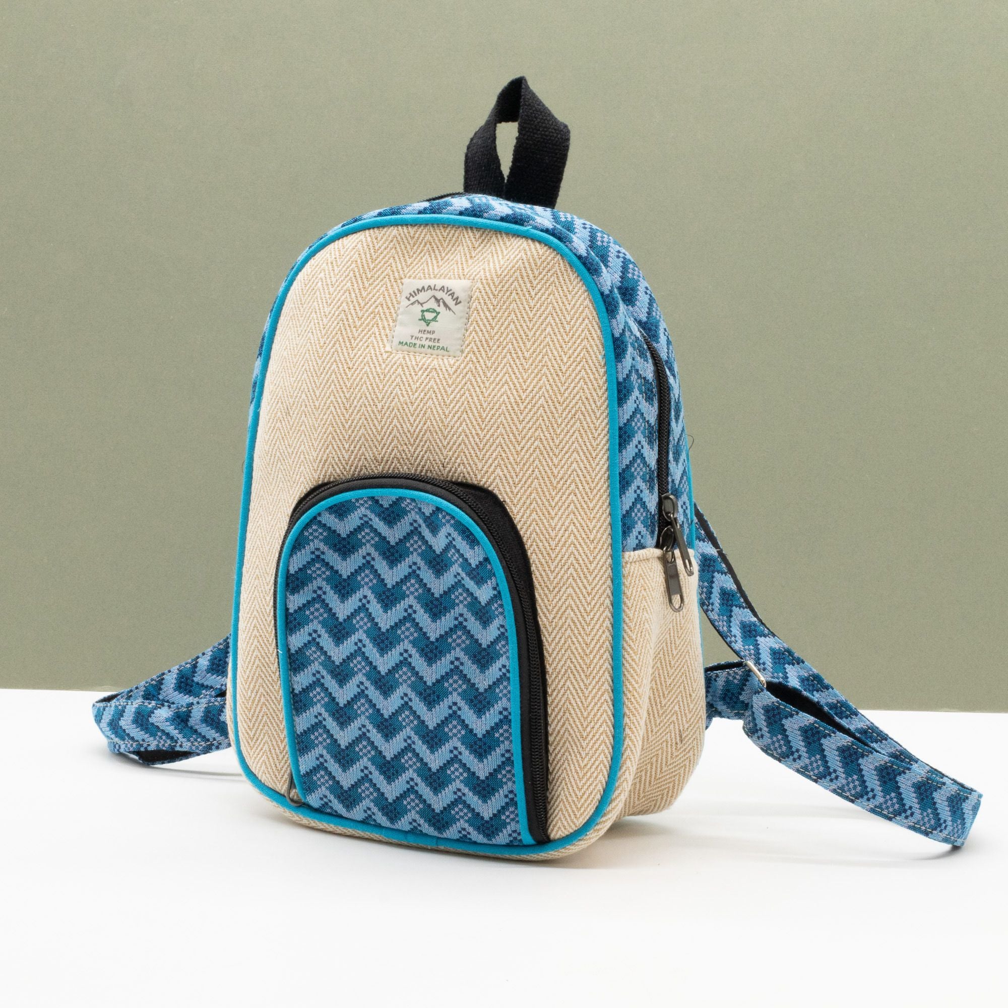 Mochila mediana de Katmandú – Diseño de Dhaka (30x21x9cm)