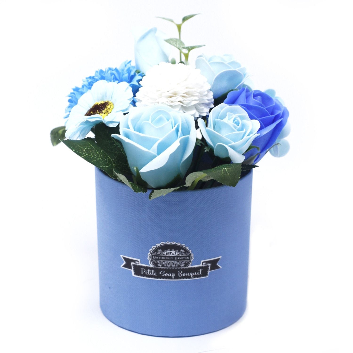 Maceta de regalo Ramo Pequeño - Azul Relajante