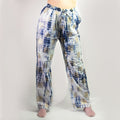 (ML) Nomadic Kollektion Sari Mediterran – Hose – Griechisches Motiv Gold und Blau