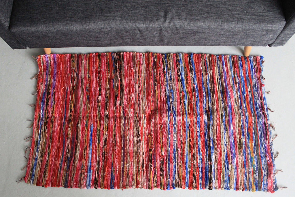 Alfombra de retales tamaño mediano - 128x75cm