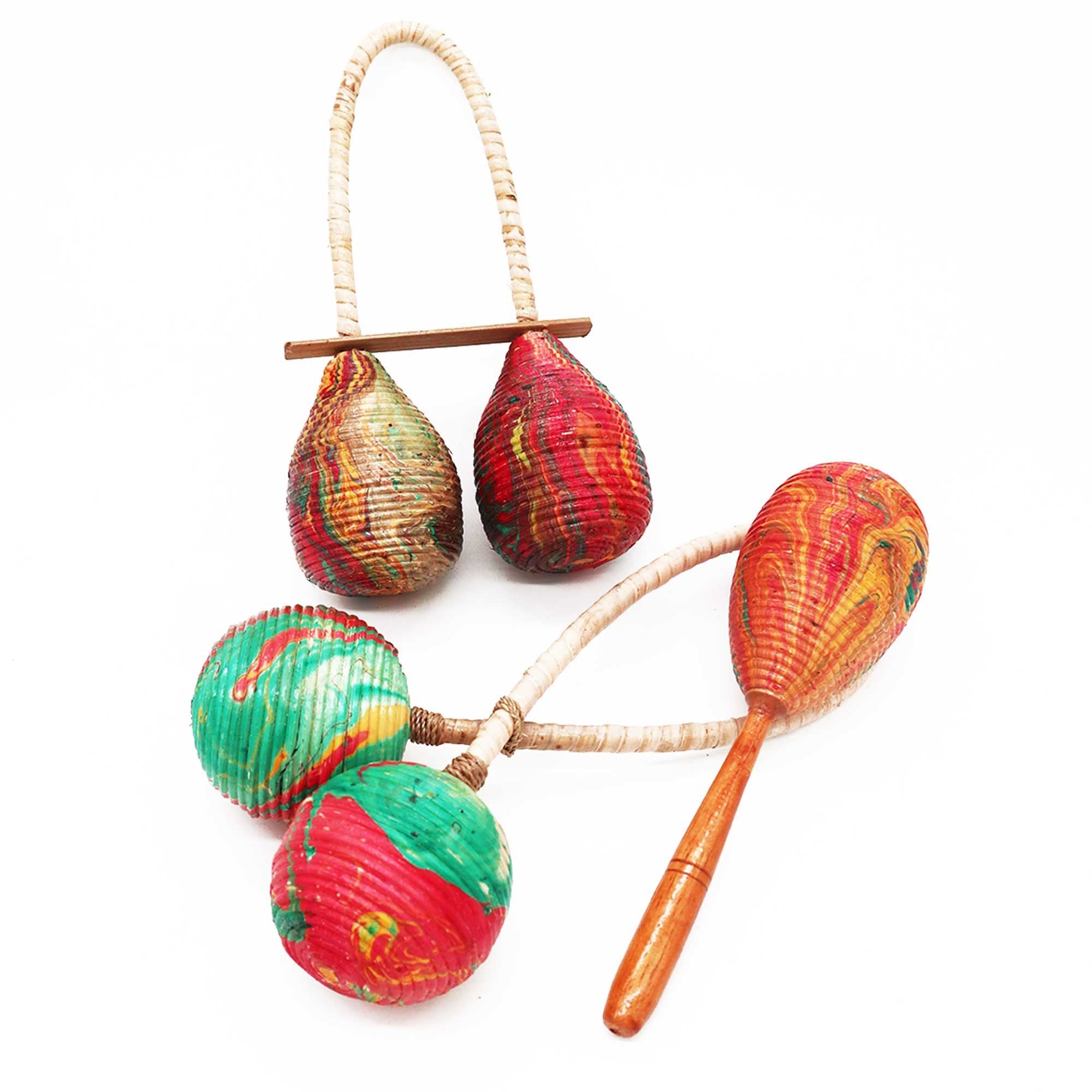 Sonajero Maracas - Doble Lazo
