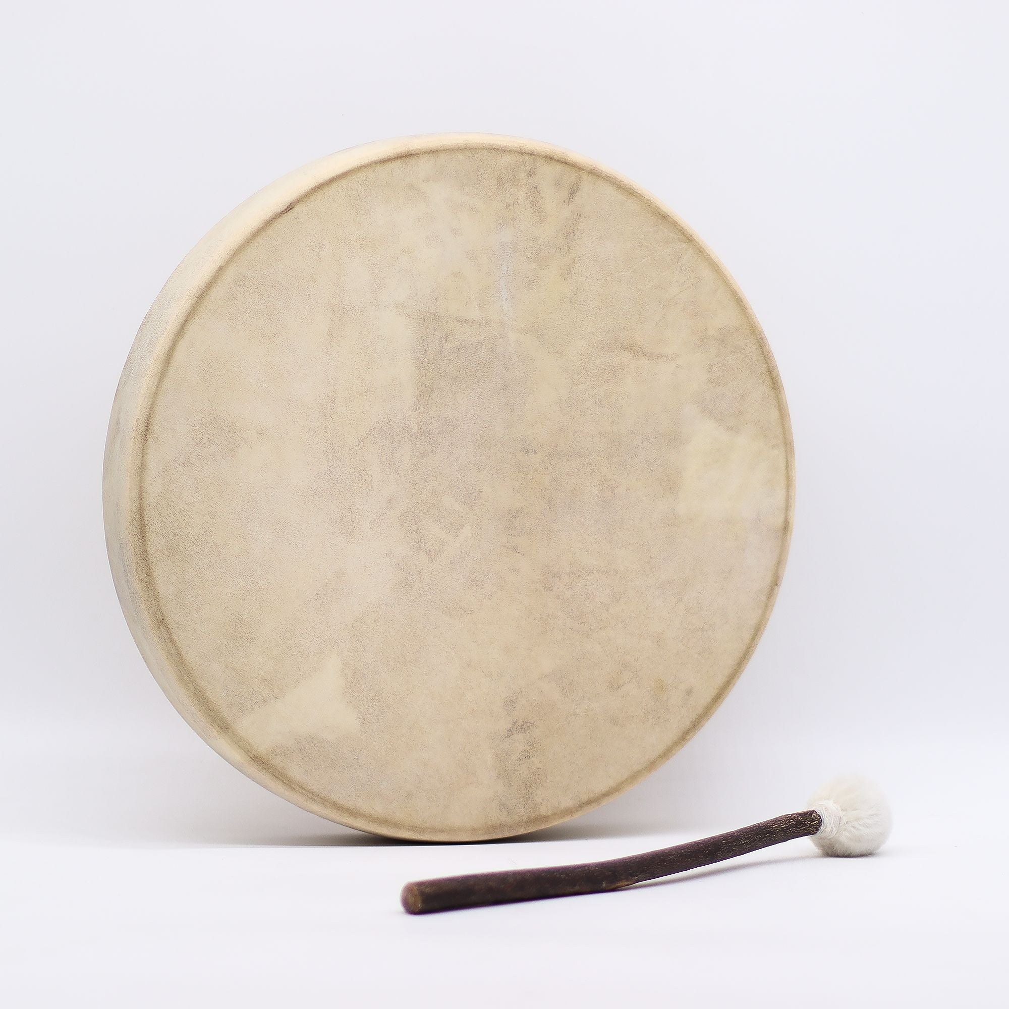 Espíritu del Oso - Tambor Chamán y Baqueta - Afinable - 40 cm