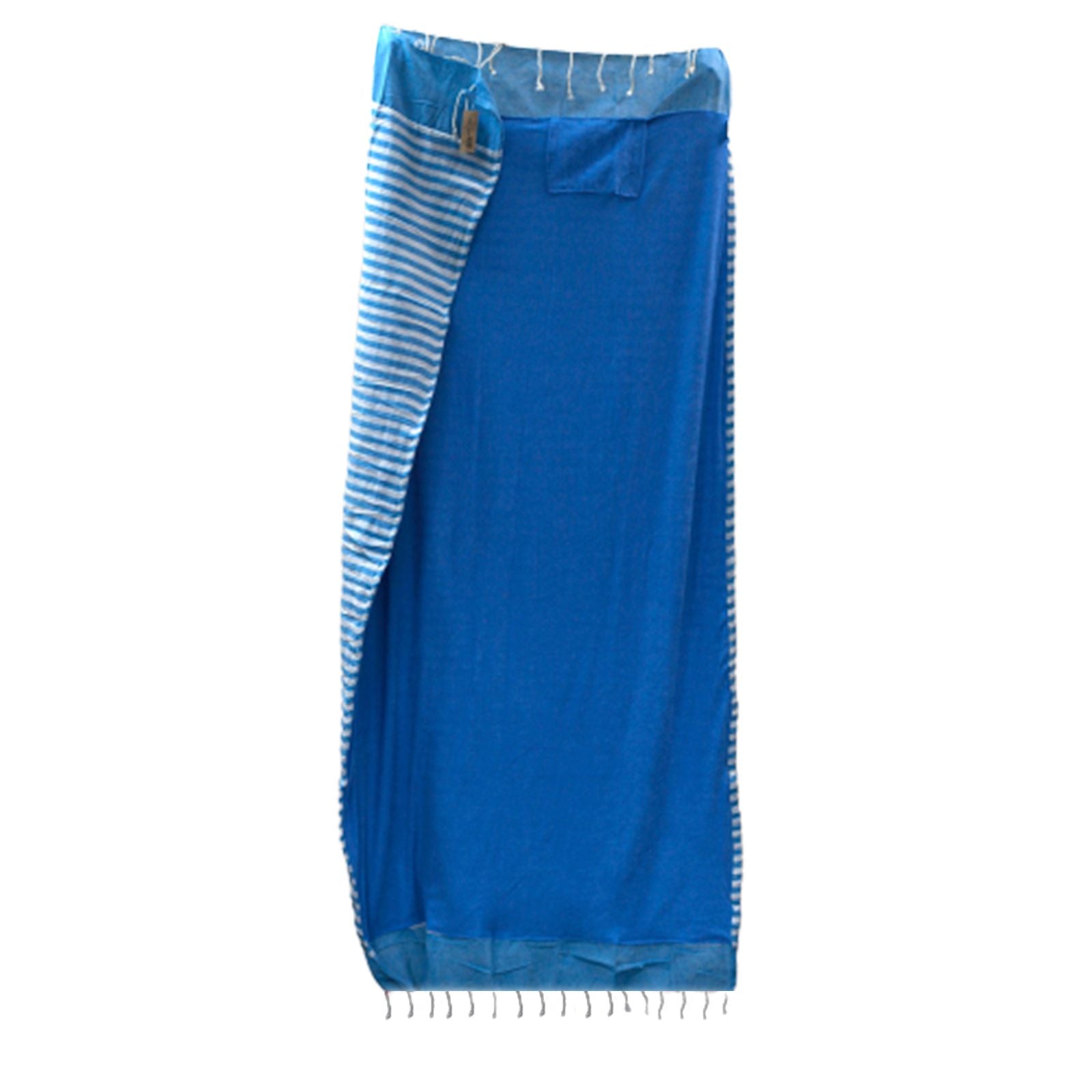 Baumwoll-Pareotuch - 100 × 180 cm - Hellblau