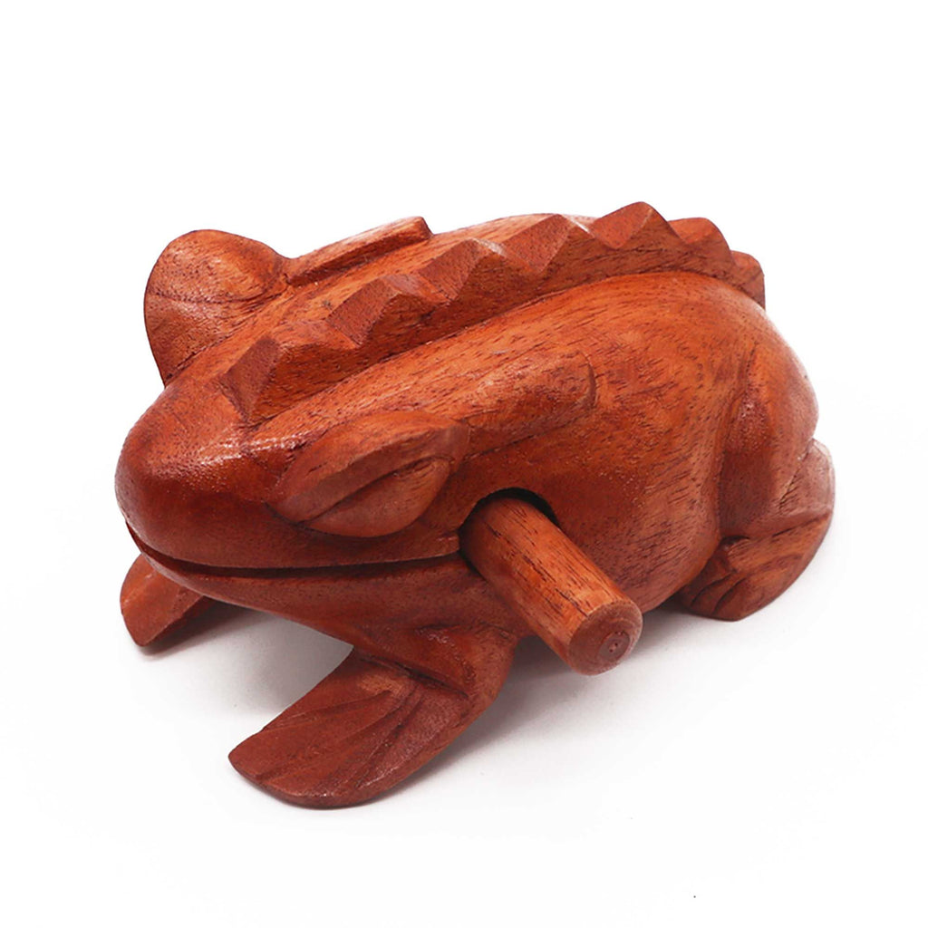 Großer knackiger Holzfrosch