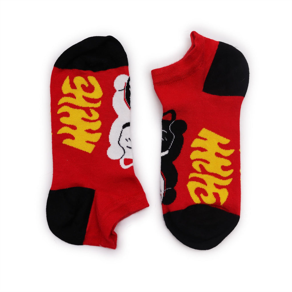 Meias de cano baixo Hop Hare Bamboo, tamanho S/M (36-40) - Lucky Cat