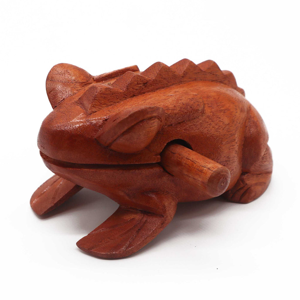 Großer knackiger Holzfrosch