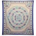 Tapeçaria / Colgante - Mandala Elefante - Azuis