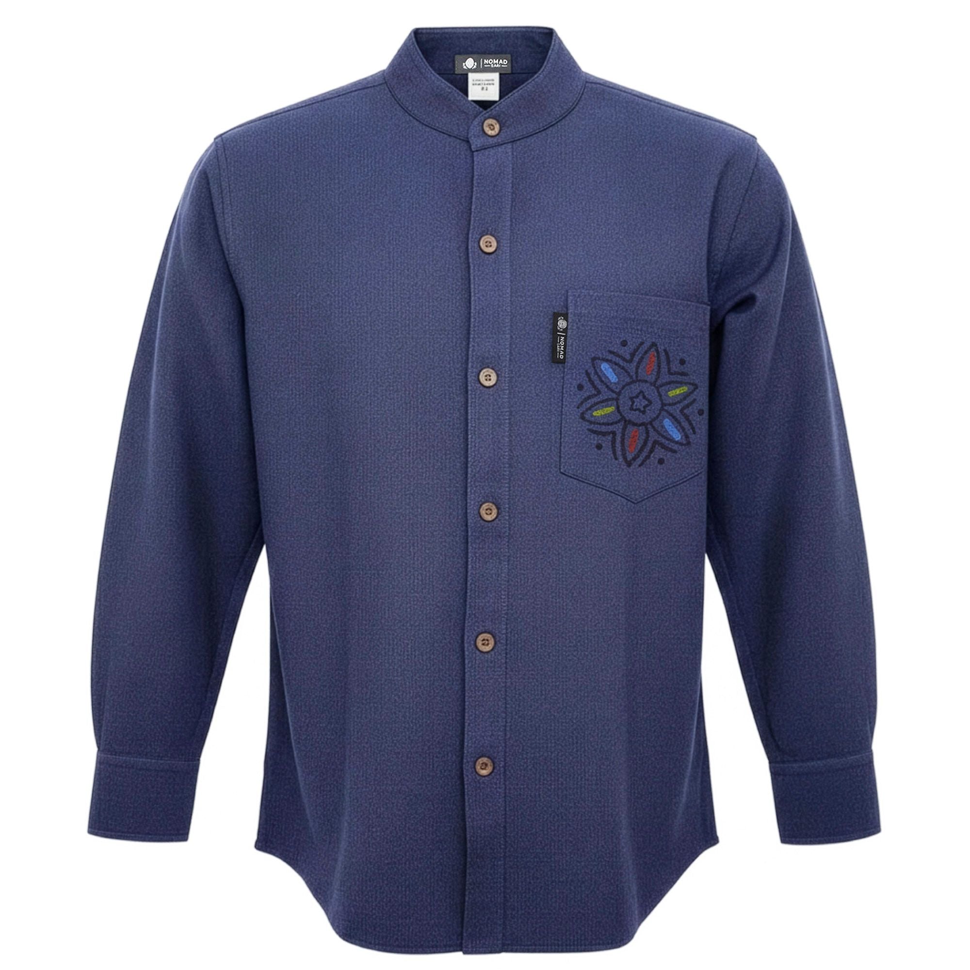 Camisola Nomad Sari Kathmandu - Índigo - XXL