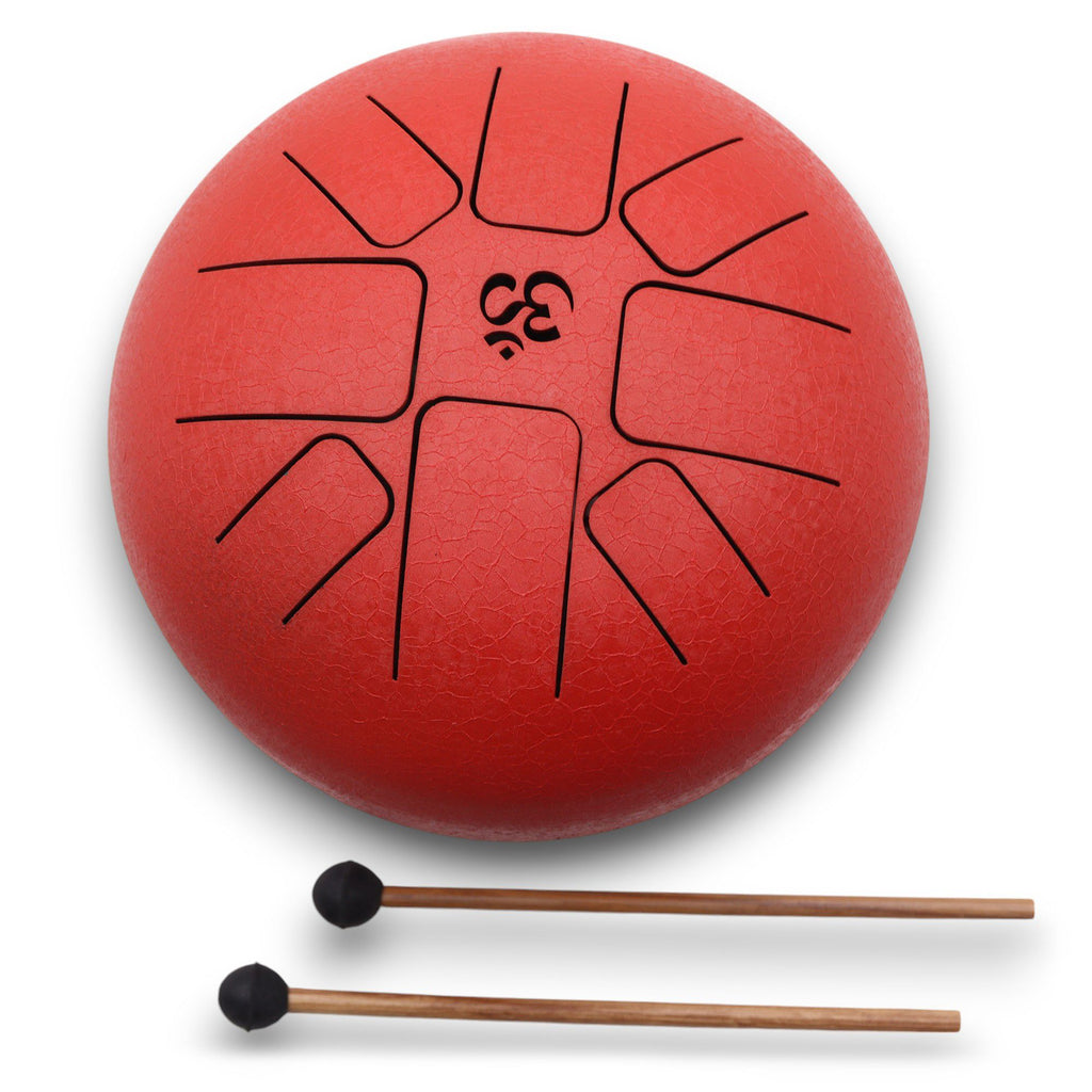Hapi Mittlere Om-Trommel Rot – 22x16cm