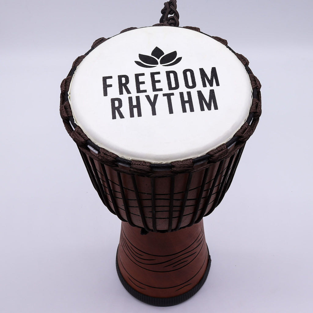Gran tambor djembe Pro - Ritmo de Libertad (agudo) - 50cm (22cm Diia)