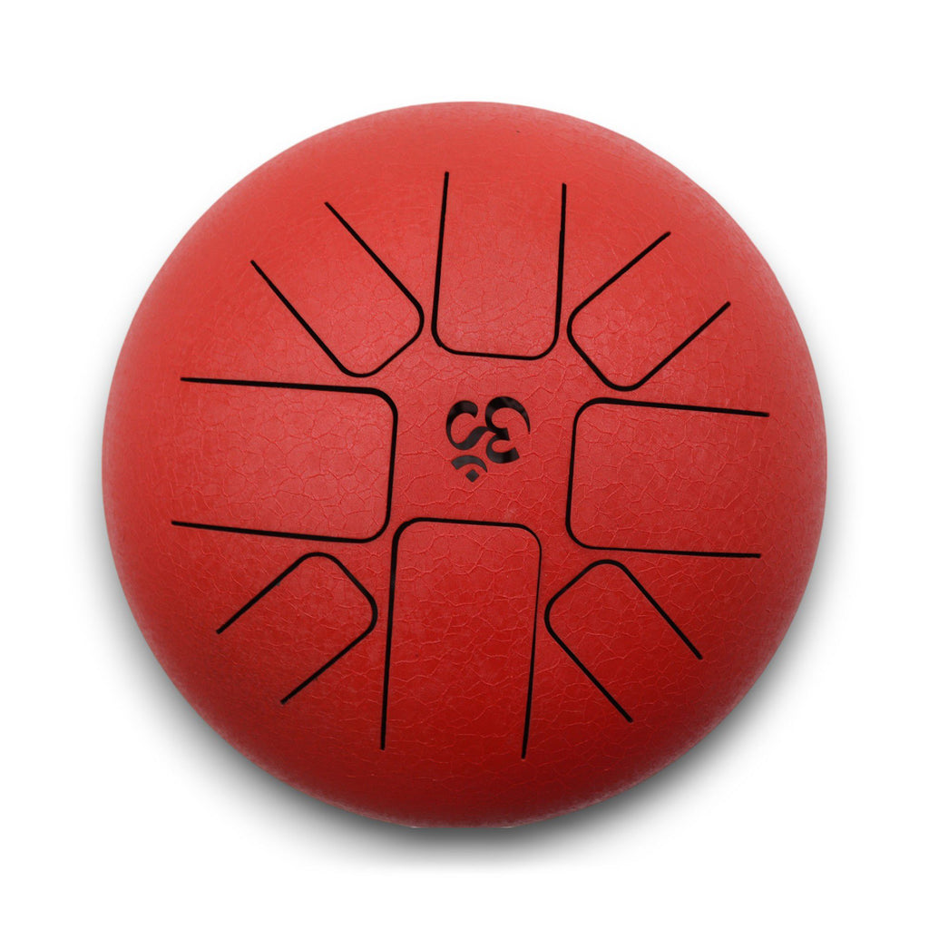 Hapi Mittlere Om-Trommel Rot – 22x16cm