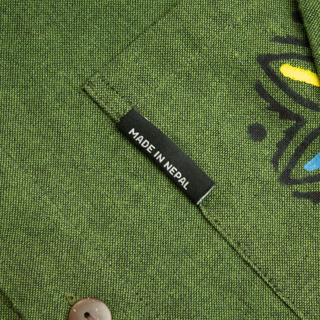 Camisa Nomad Sari Kathmandu - Verde Floresta - Tamanho Médio