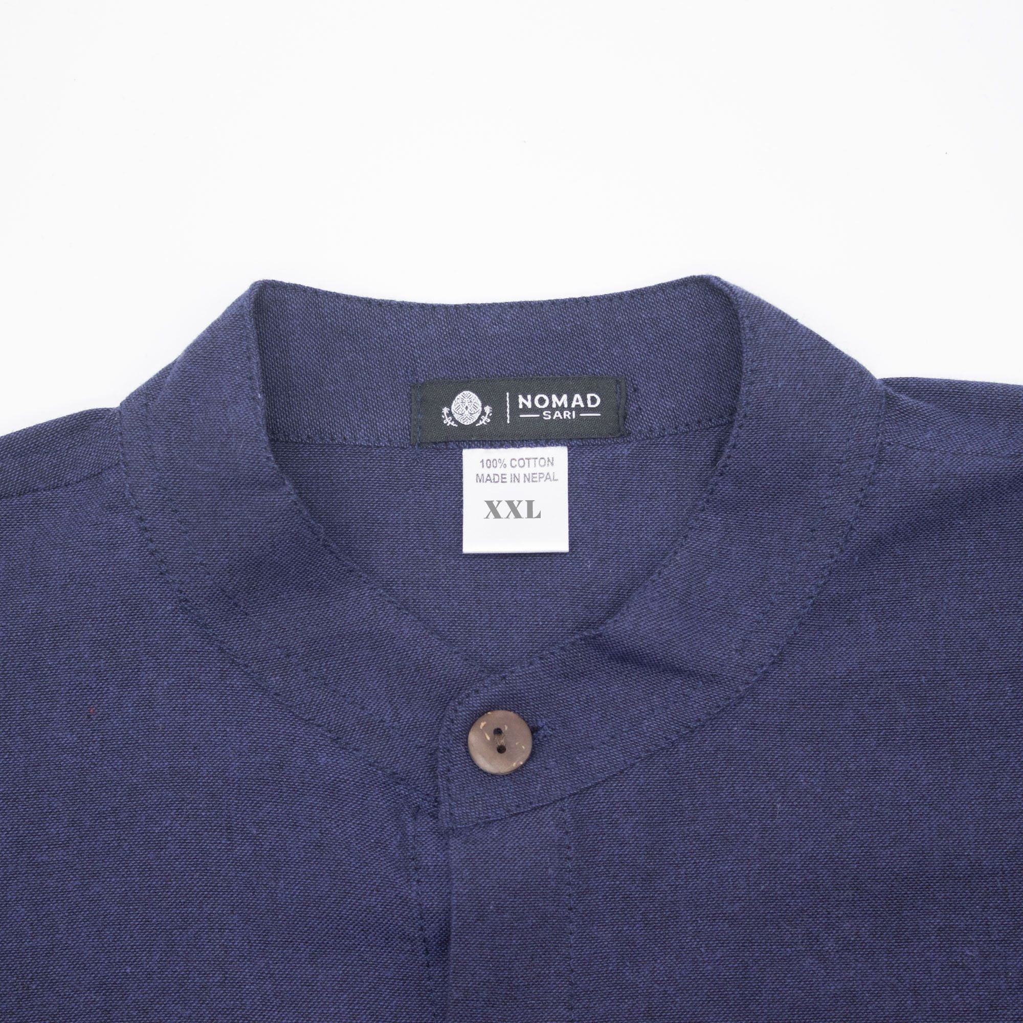 Camisola Nomad Sari Kathmandu - Índigo - XXL