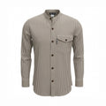 Camisa Nomad Sari Grandad - Cinza Pedra - Tamanho Médio