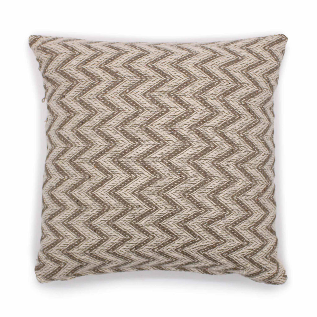 Capa de almofada clássica - Chevron largo cinzento - 40x40cm