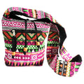 Tecido Jacquard - Mochila pequena rosa