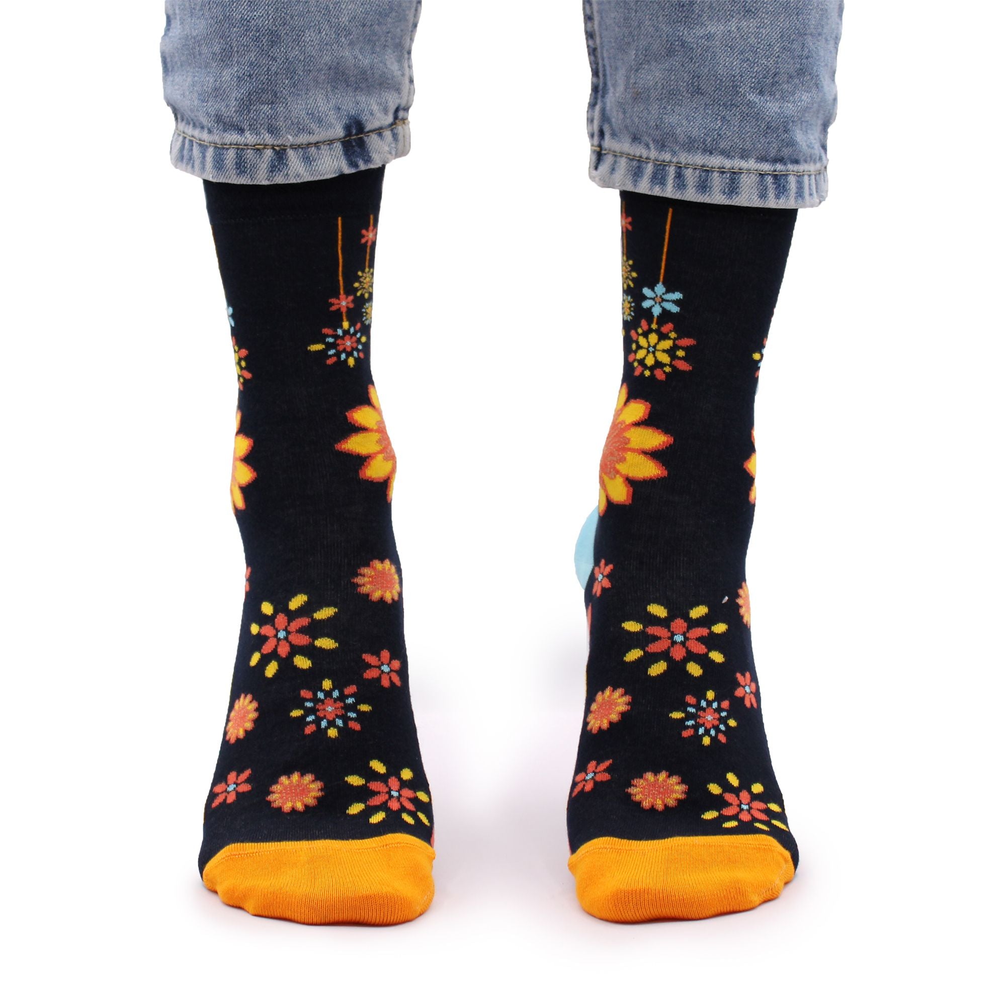 Meias Hop Hare Bamboo (P/M) - Estampado Mandalas