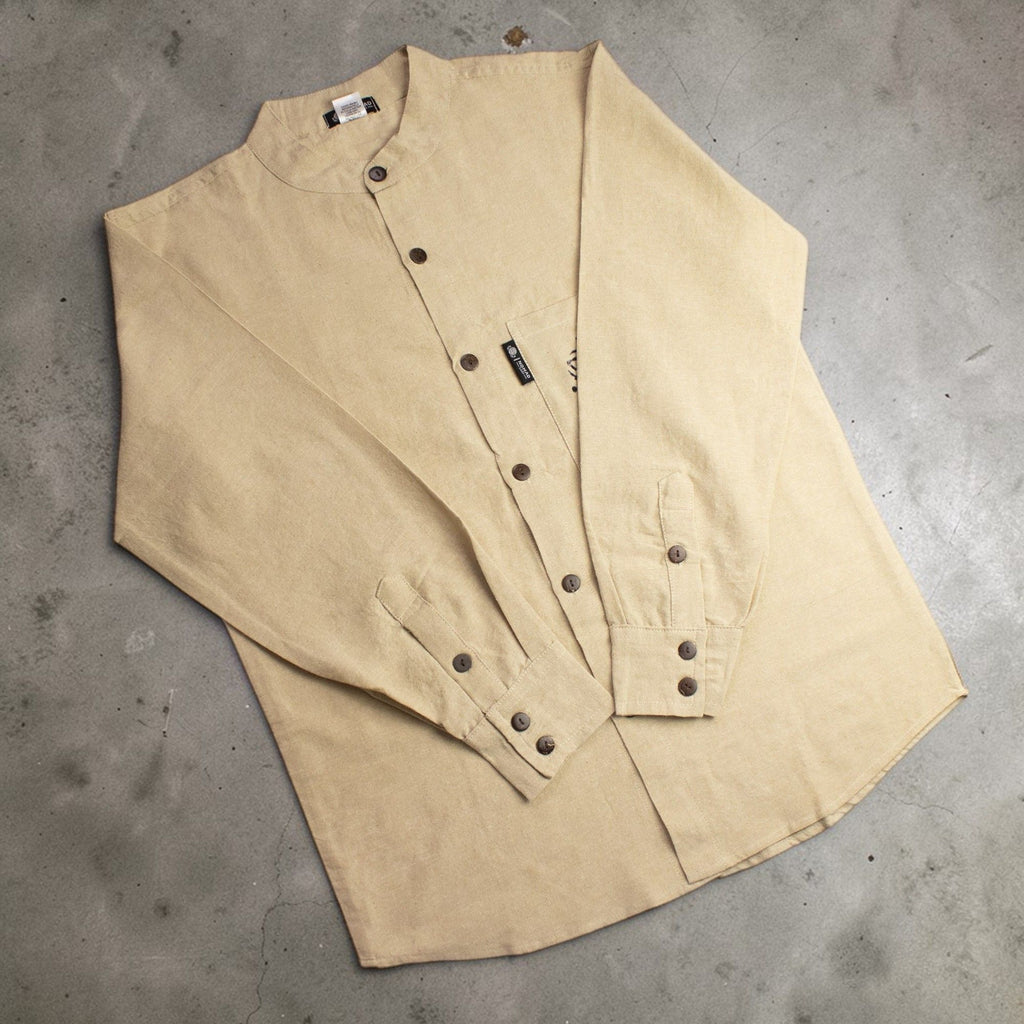 Camisa Nomad Sari Kathmandu - Cor Pedra - Tamanho Grande