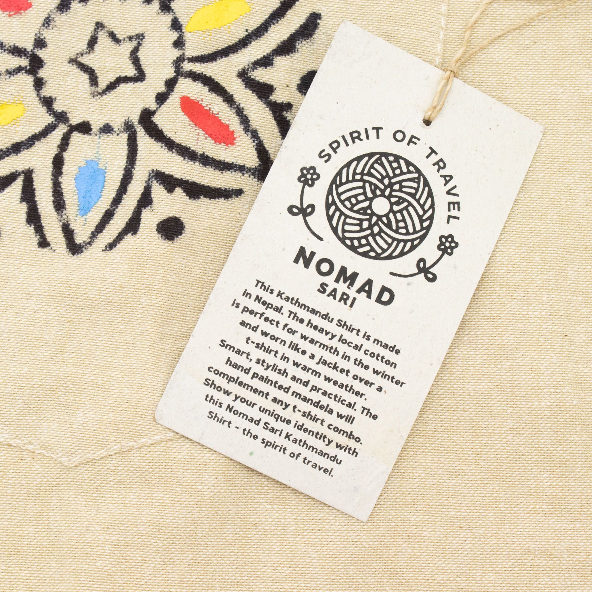 Camisa Nomad Sari Kathmandu - Cor Pedra - Tamanho XXL