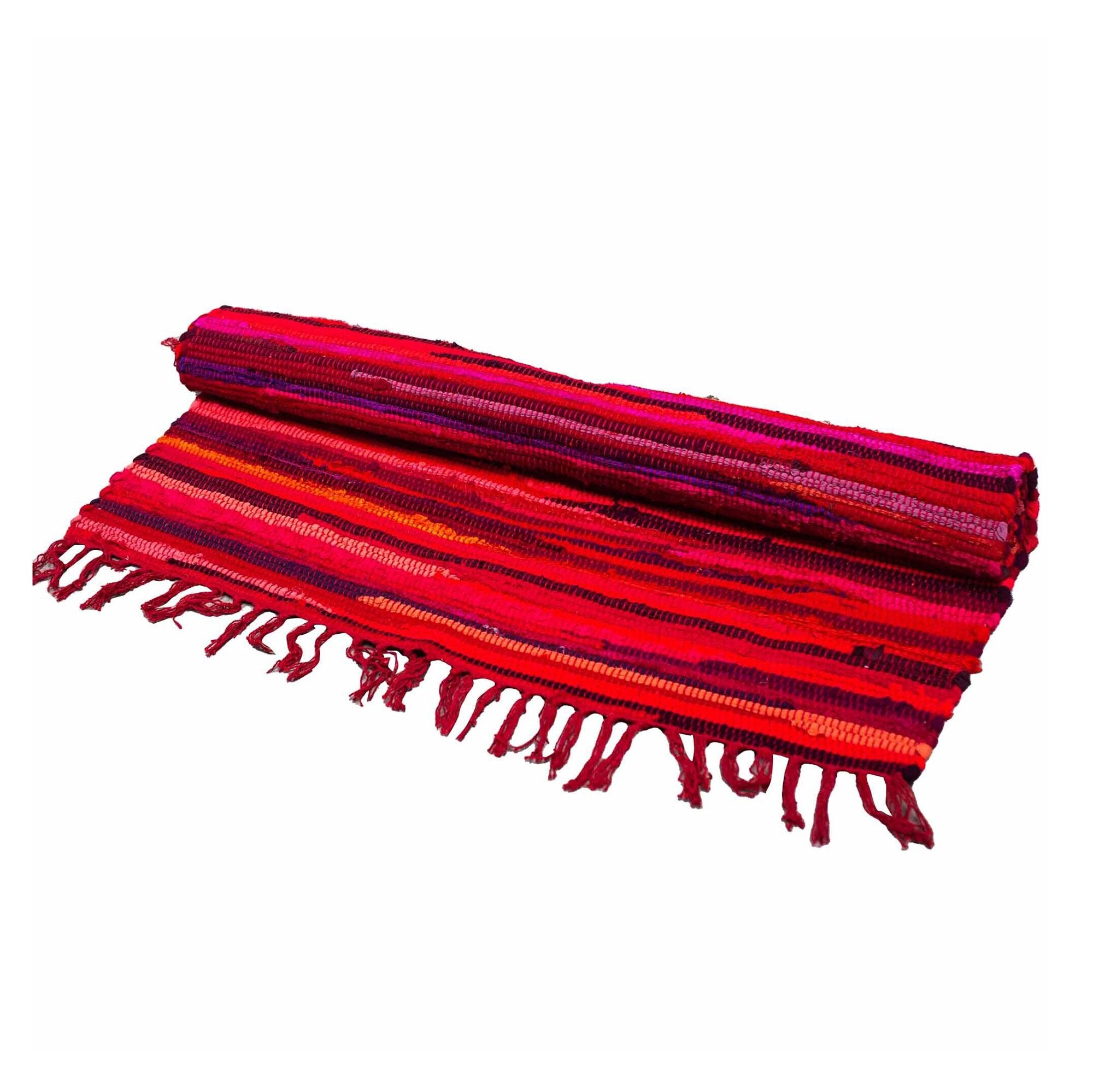Tapete de retalhos grande - 150x90 cm - qualidade premium - Rosa choque