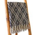 Mantas Boho Comfort - Negro y Beige Regency