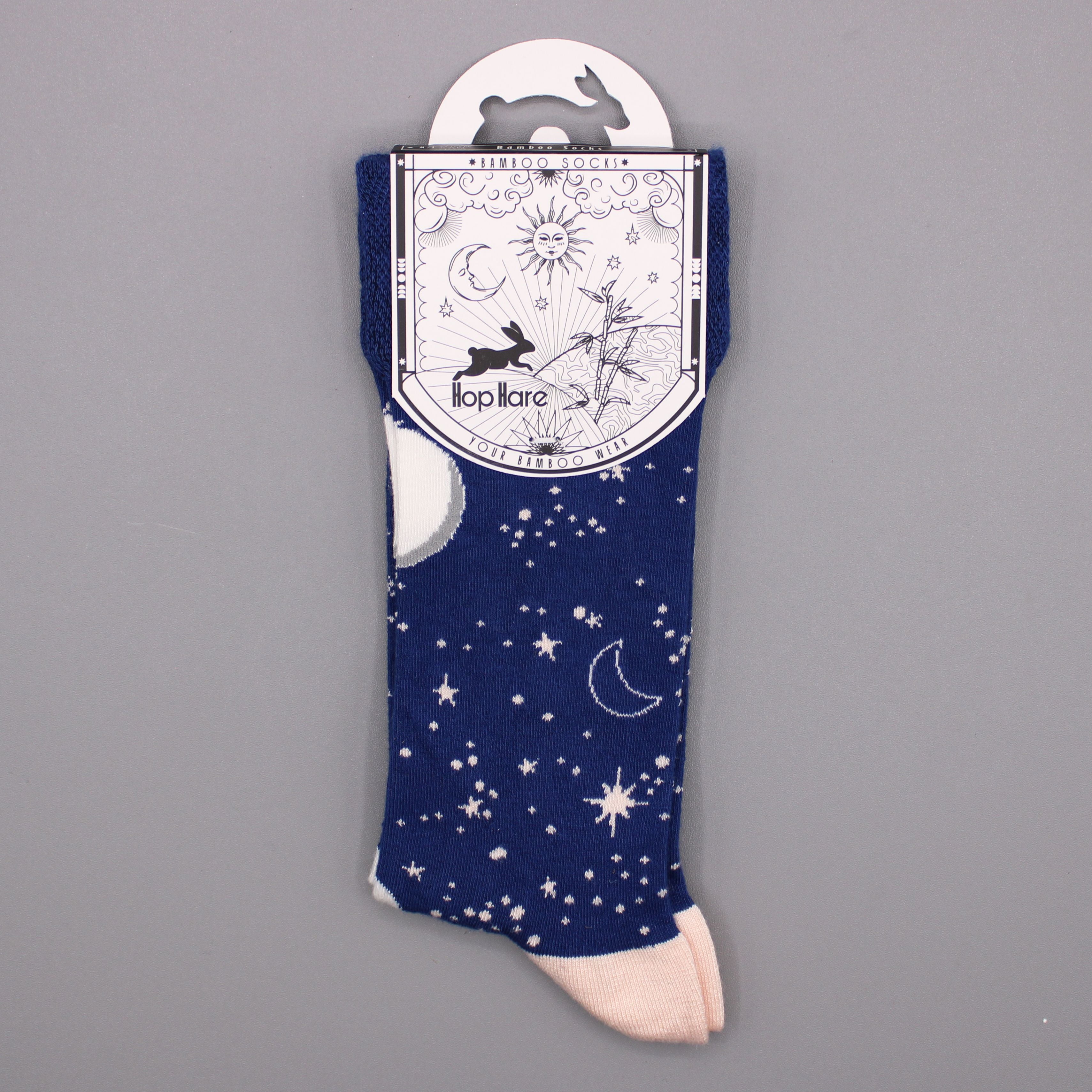 Meias de bambu Hop Hare (P/M) - Moonwalk