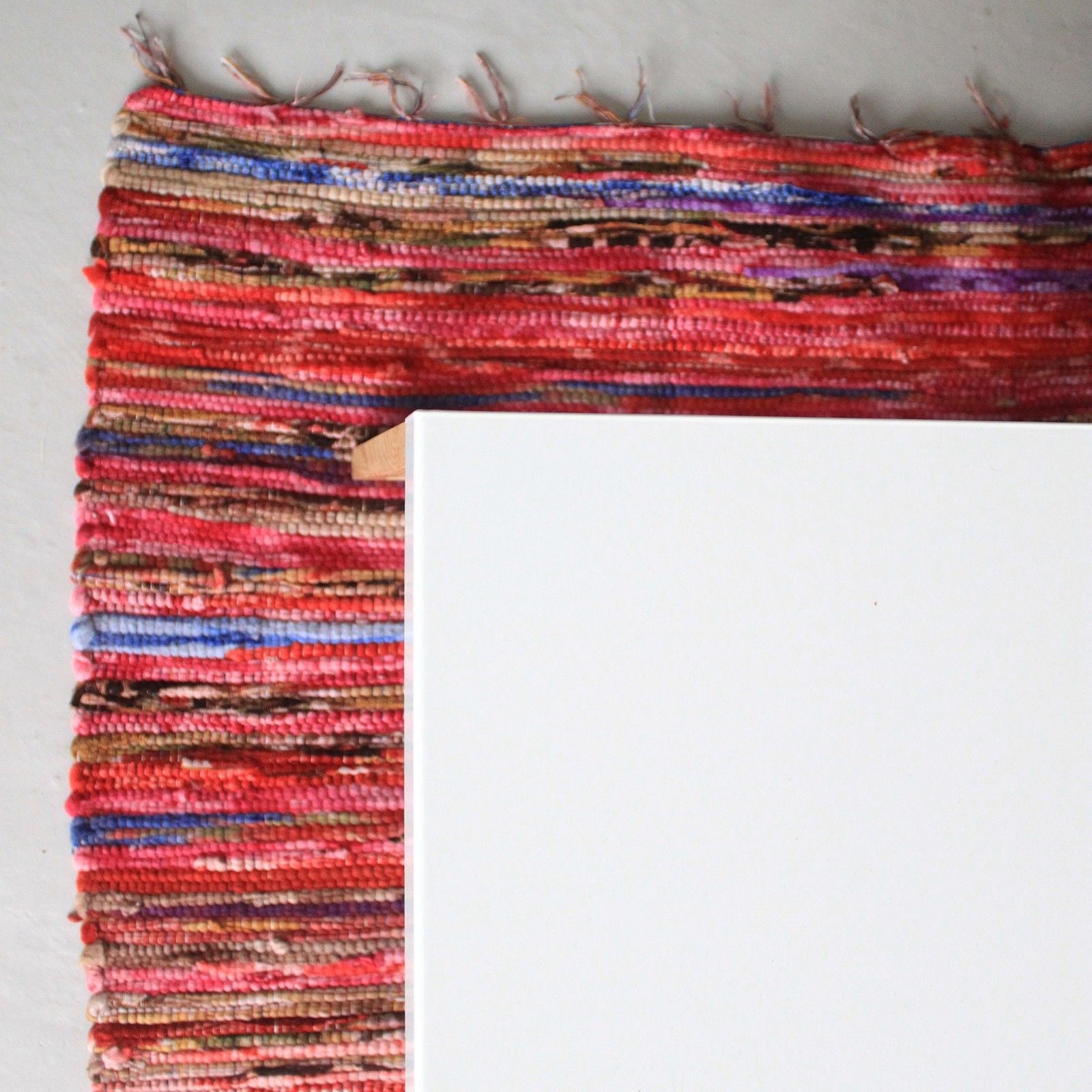 Alfombra de retales tamaño mediano - 128x75cm