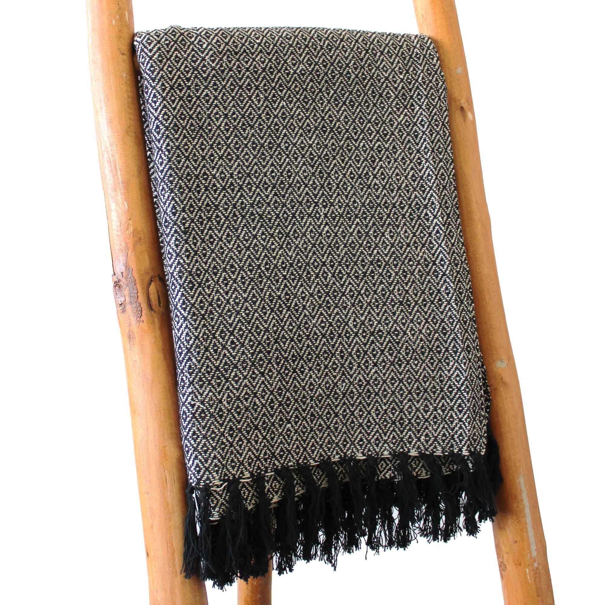 Mantas Boho Comfort - Carbón
