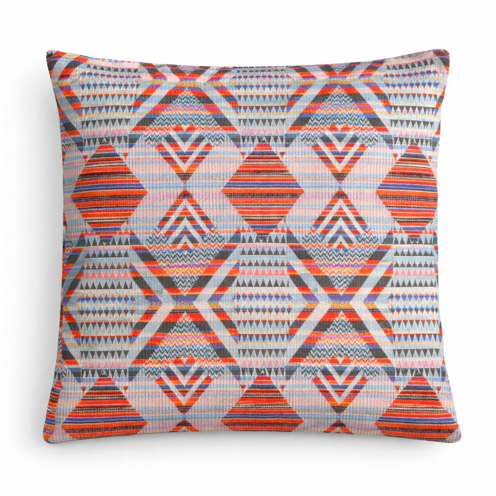 Capa de almofada clássica - Estilo Tribal Urbano - 45x45cm