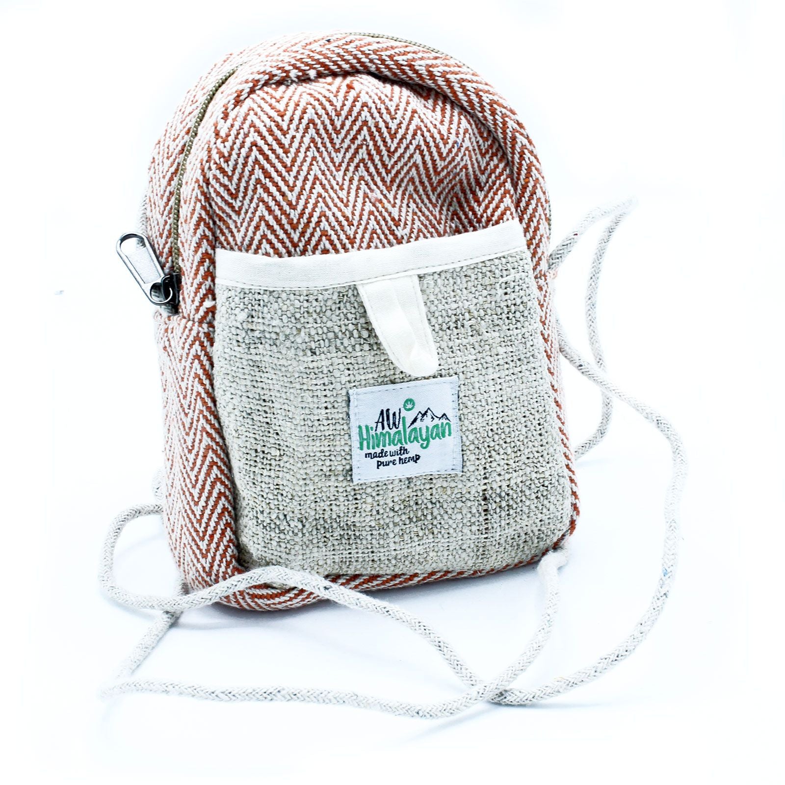Bolsa móvil de cáñamo con cuerda - Color aleatorio
